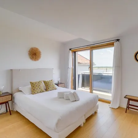 L'infini - Arcachon-aiguillon Terrasse Avec Piscine Vue Imprenable Sur Le Bassin 라테스트드뷔크