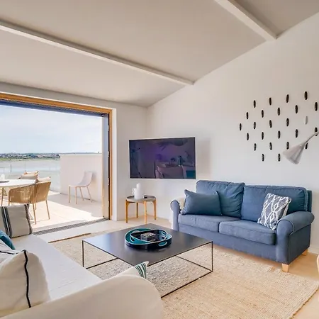 L'infini - Arcachon-aiguillon Terrasse Avec Piscine Vue Imprenable Sur Le Bassin 아파트 라테스트드뷔크